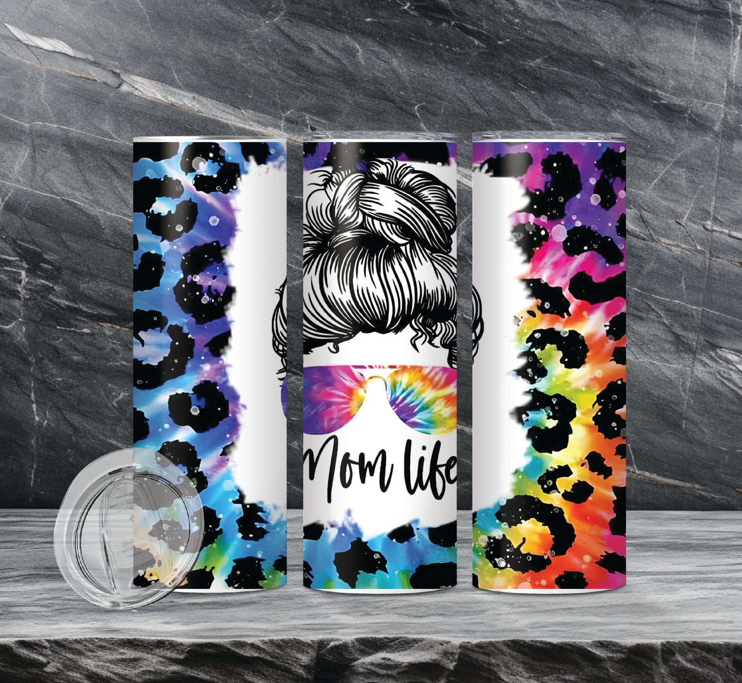 Mom Life Drink Tumblers, 11 Designs