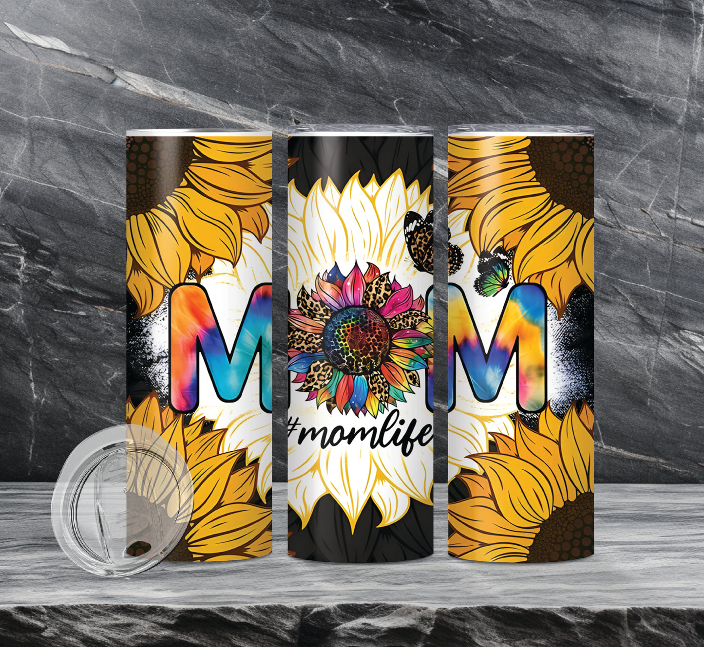 Mom Life Drink Tumblers, 11 Designs