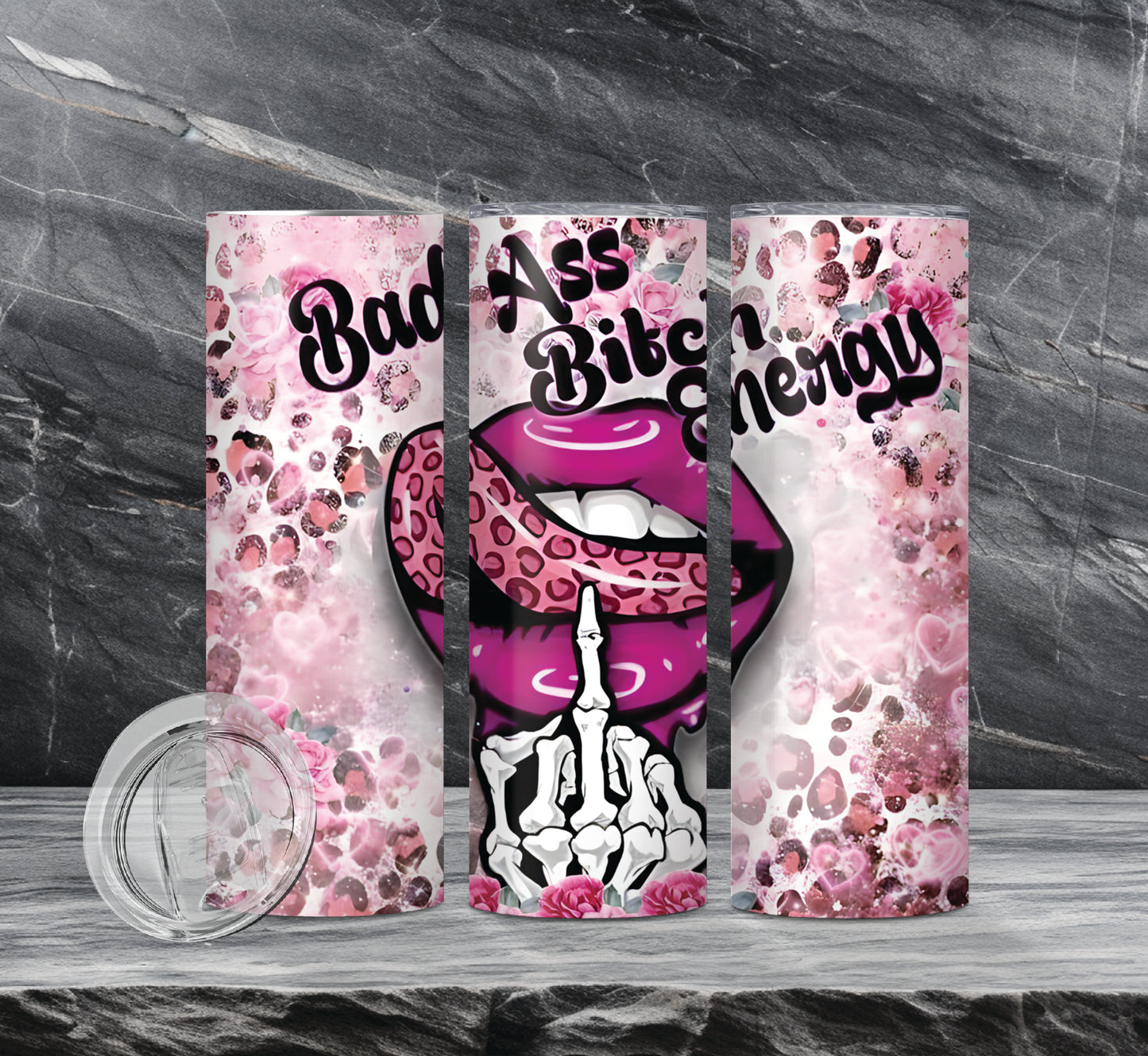 Bad Bitch Drink Tumblers, 5 Designs