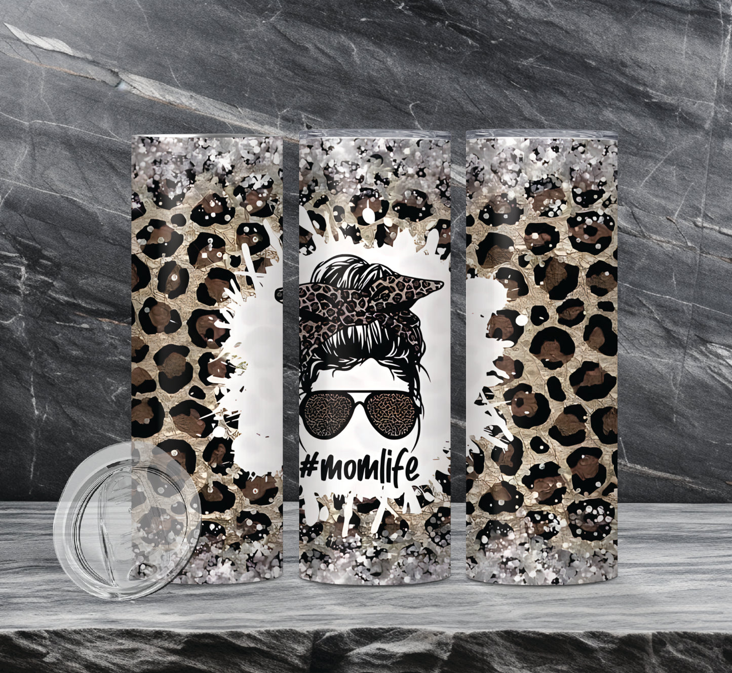 Mom Life Drink Tumblers, 11 Designs