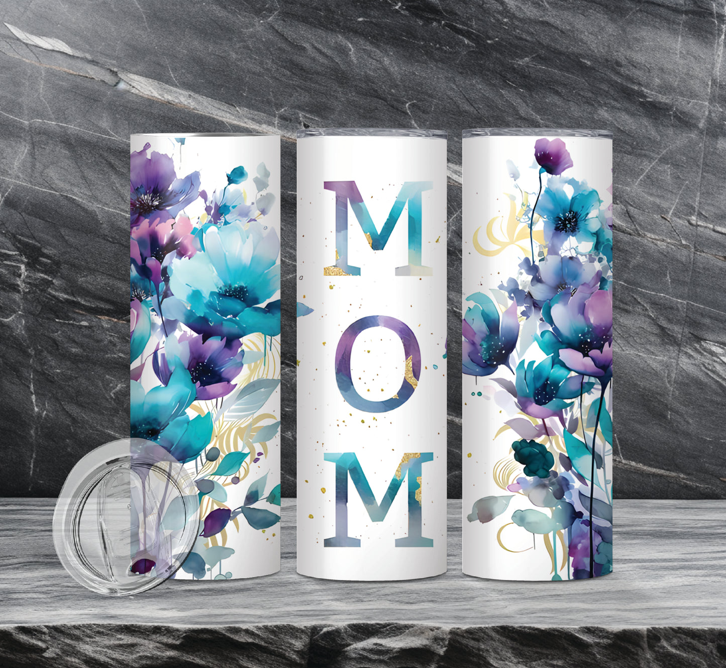 MOM Drink Tumblers, 10 Designs, Add Name
