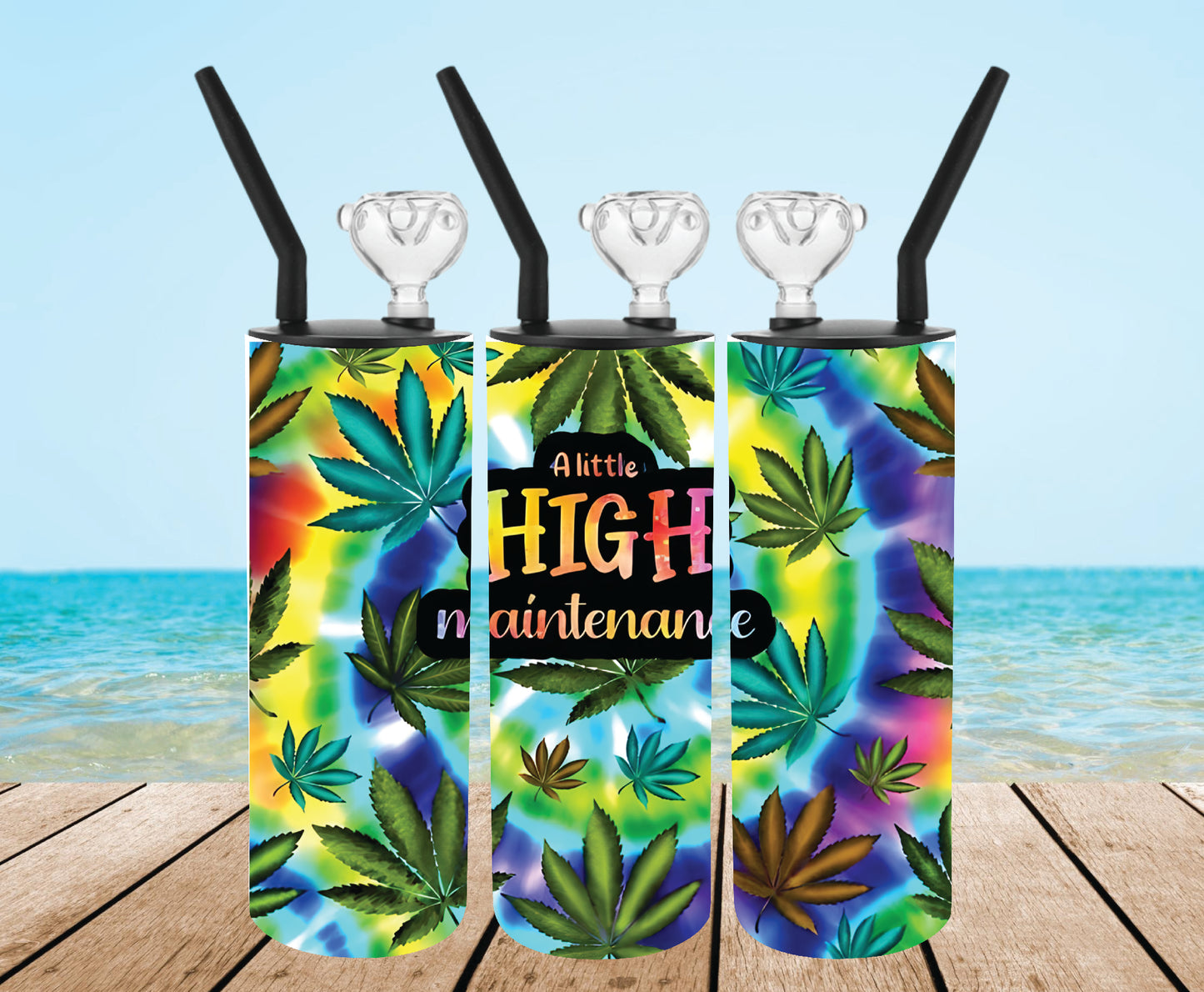 High Maintenance Tumbler Bong