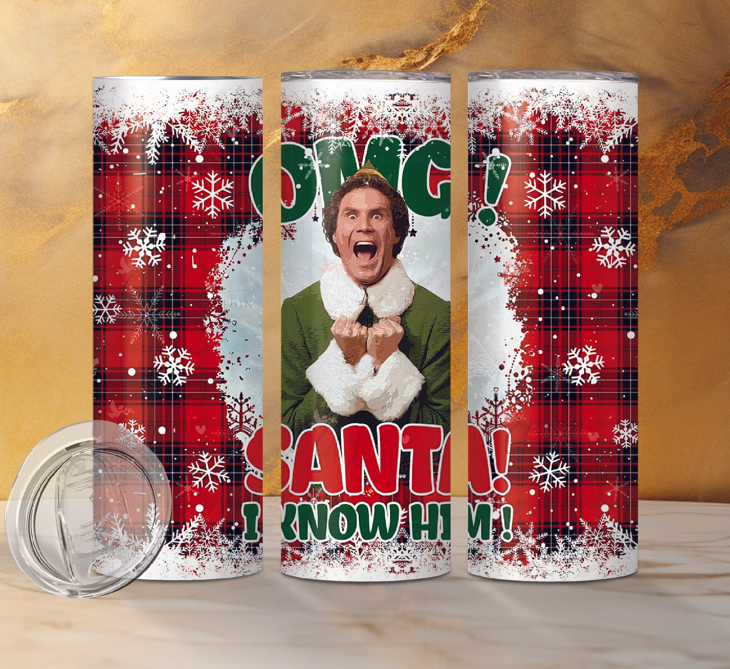 Chirstmas Drink Tumblers, 7 Designs