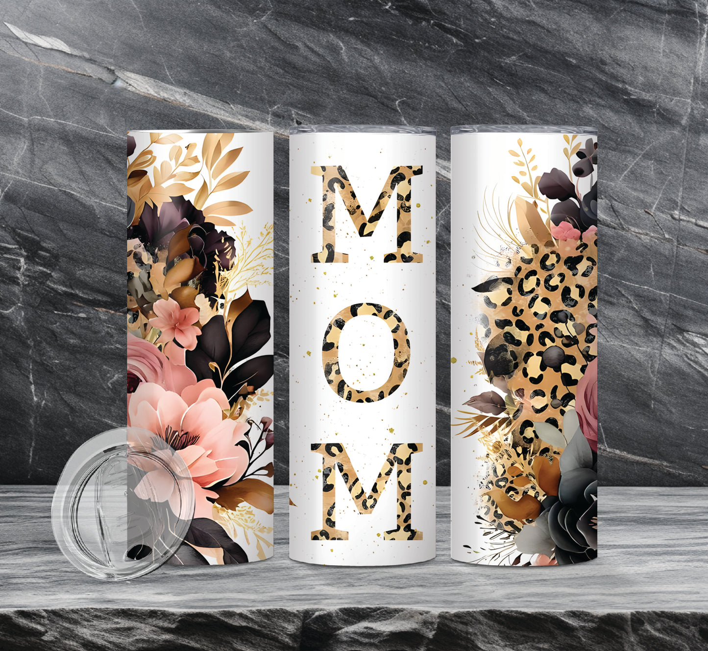 MOM Drink Tumblers, 10 Designs, Add Name