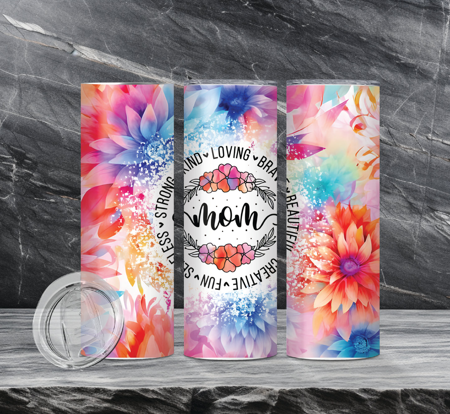 MOM Drink Tumblers, 10 Designs, Add Name