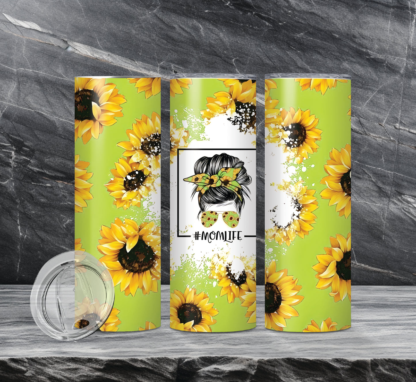 Mom Life Drink Tumblers, 11 Designs