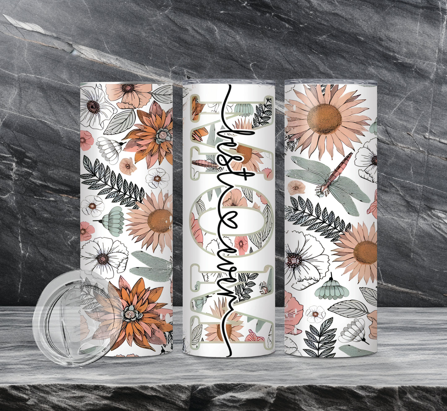MOM Drink Tumblers, 10 Designs, Add Name