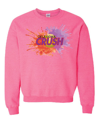 Oklahoma Crush Design 1 Crew Neck Sweatshirt