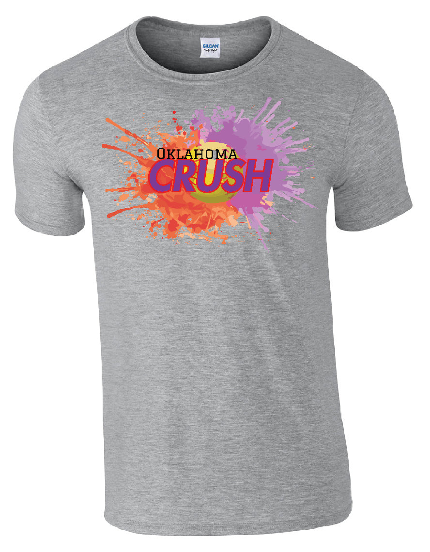 Oklahoma Crush Design 1 Short Sleeve Softstyle Tshirt or Dri Fit