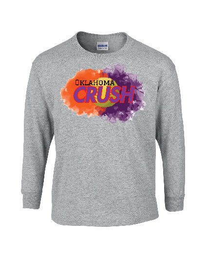 Oklahoma Crush Design 2 Long Sleeve Tshirt or Dri Fit