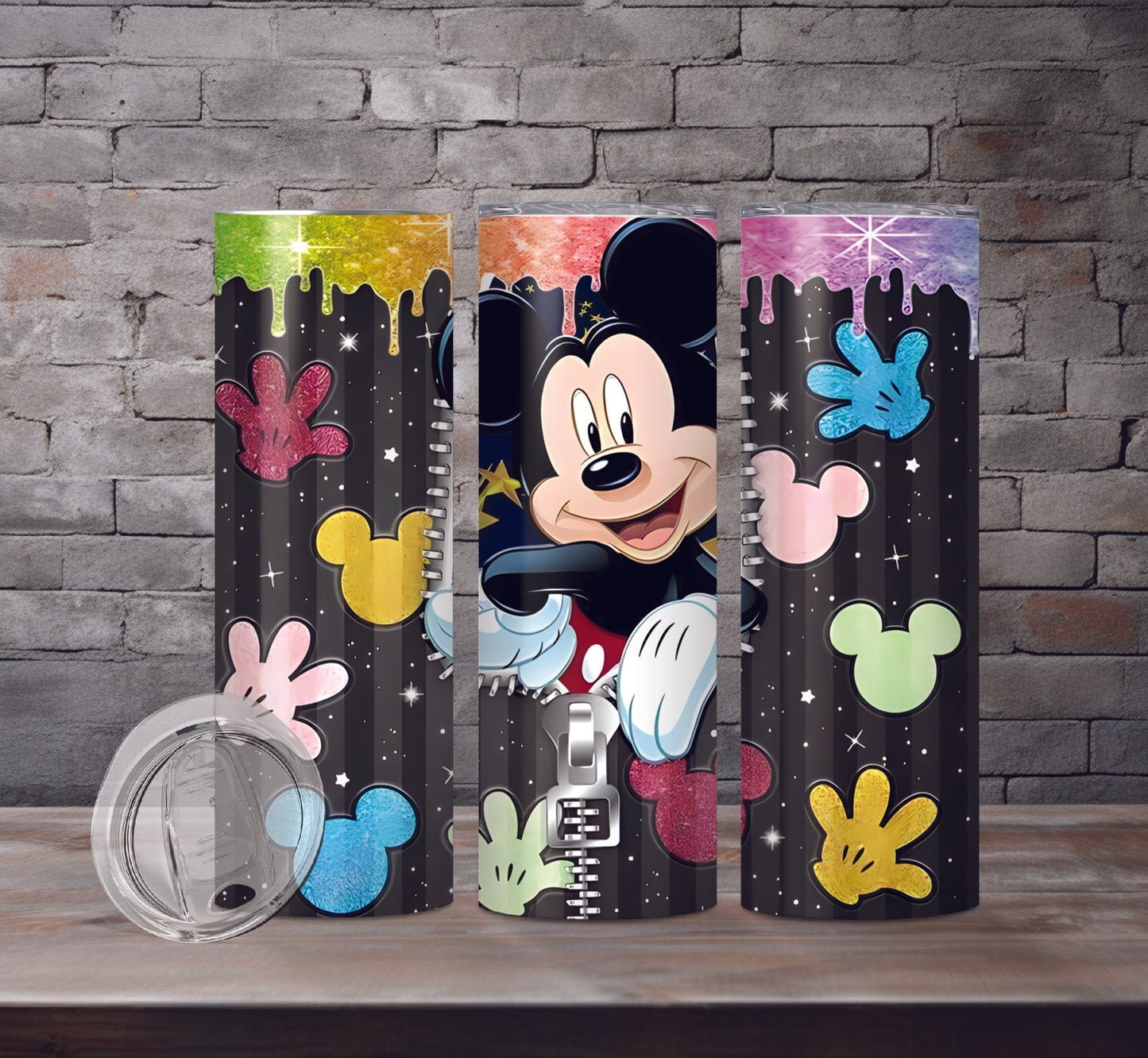 Mickey Mouse Drink Tumblers, 10 Designs