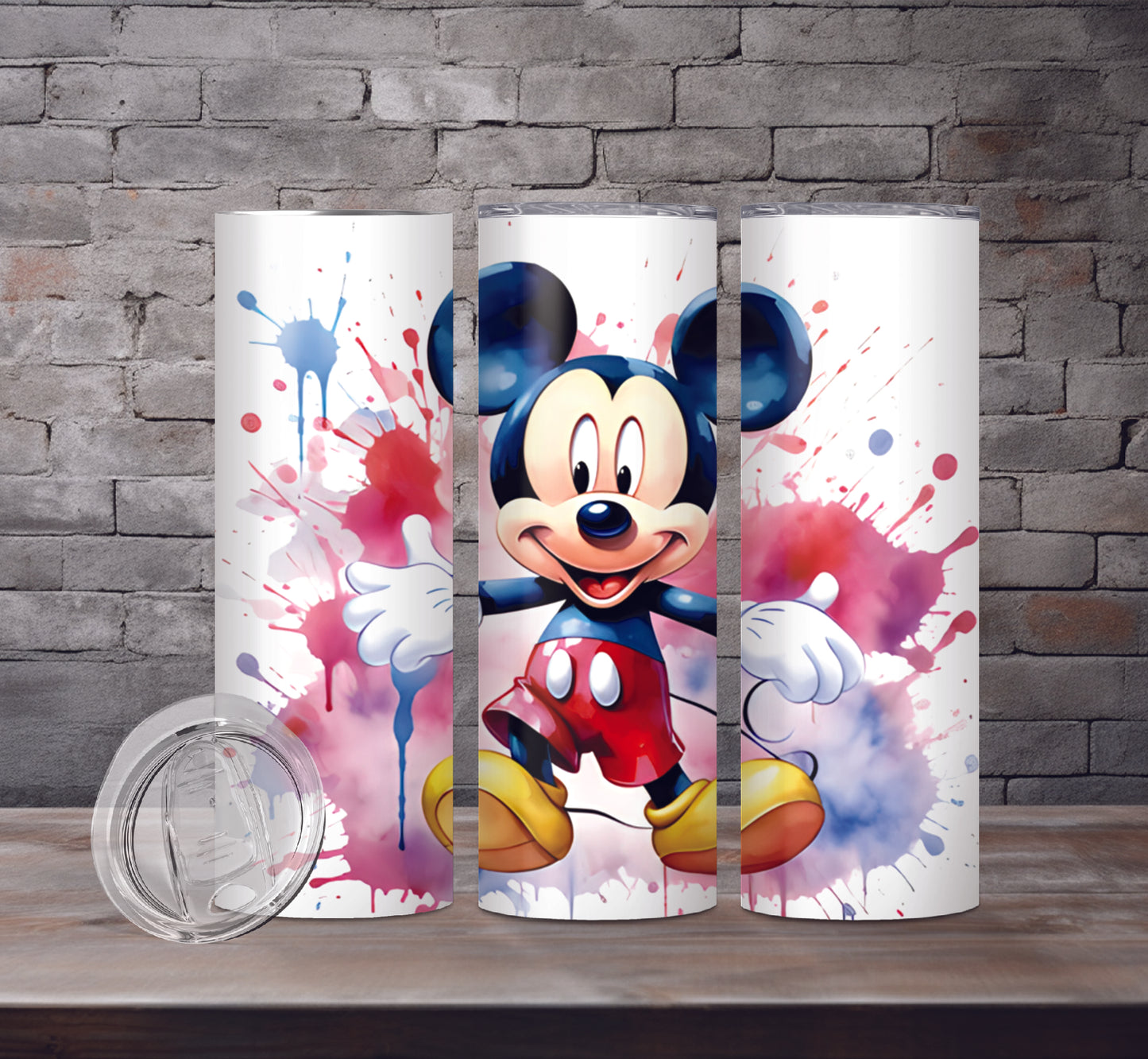 Mickey Mouse Drink Tumblers, 10 Designs