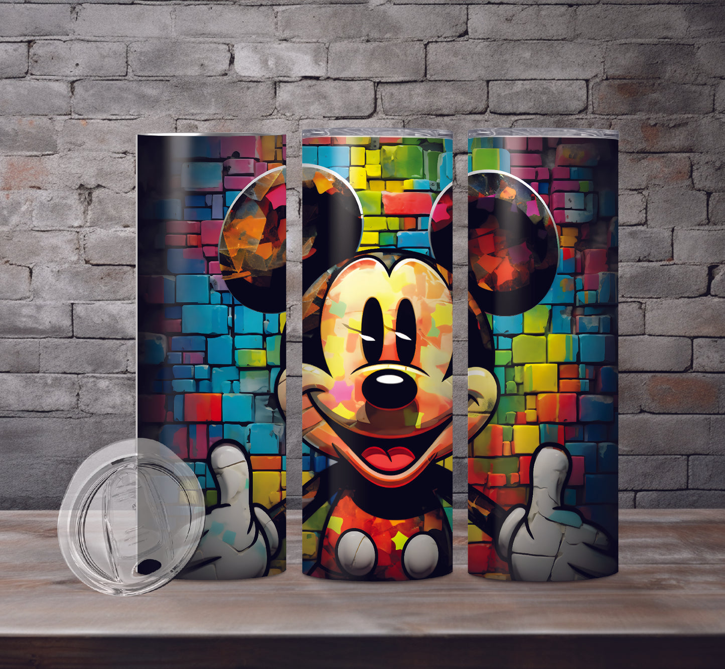 Mickey Mouse Drink Tumblers, 10 Designs