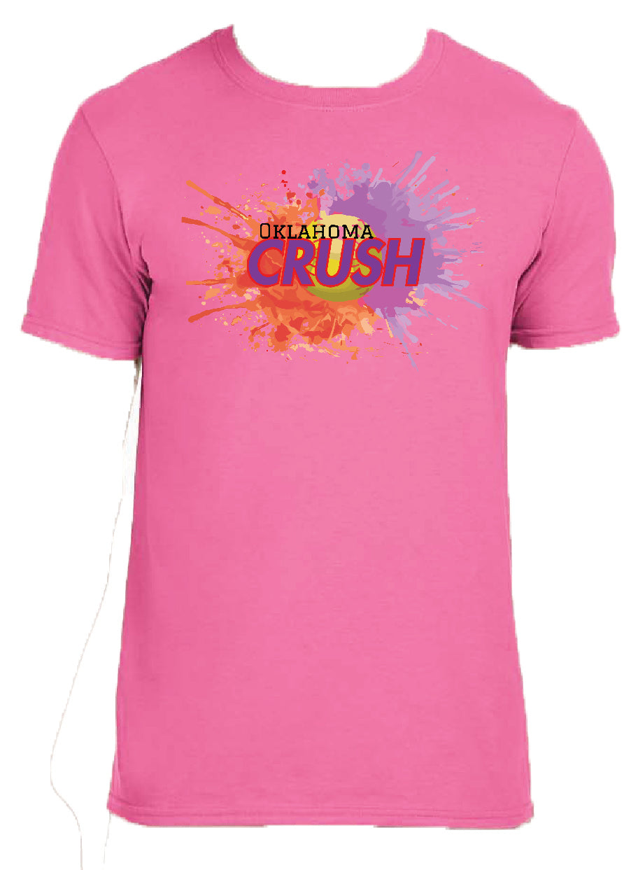 Oklahoma Crush Design 1 Short Sleeve Softstyle Tshirt or Dri Fit