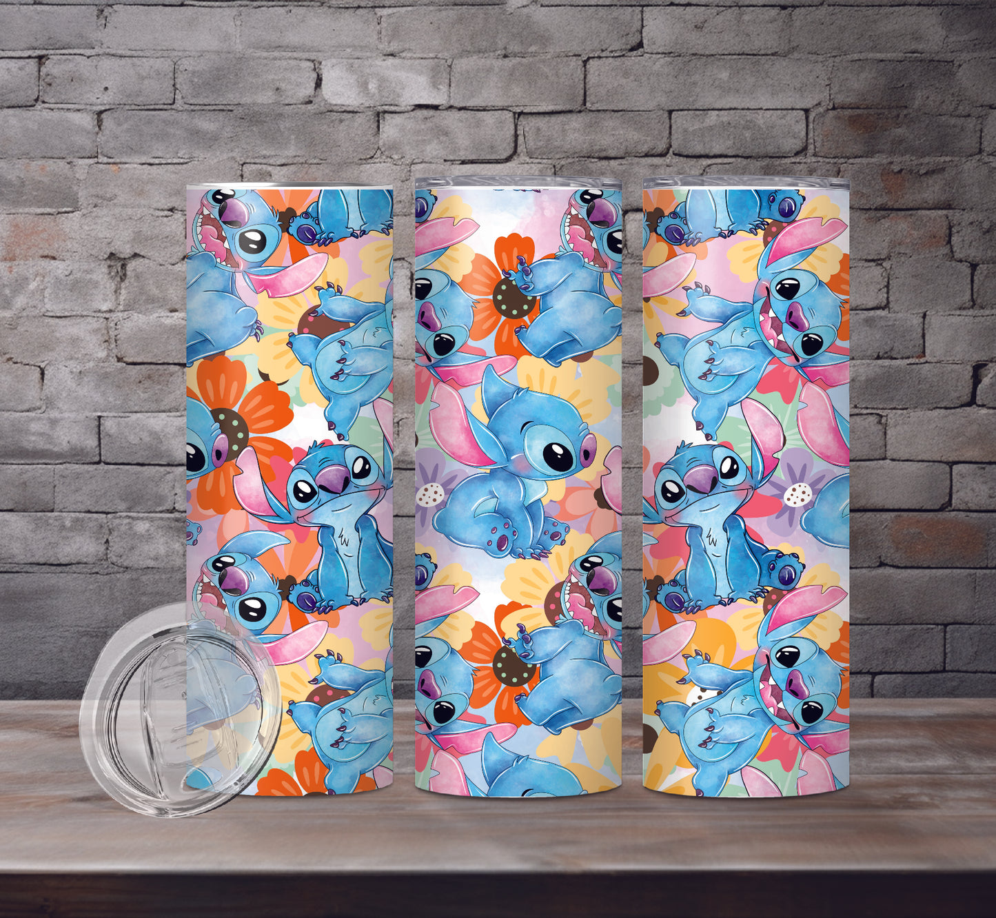 Stitch Drink Tumblers Pick Design