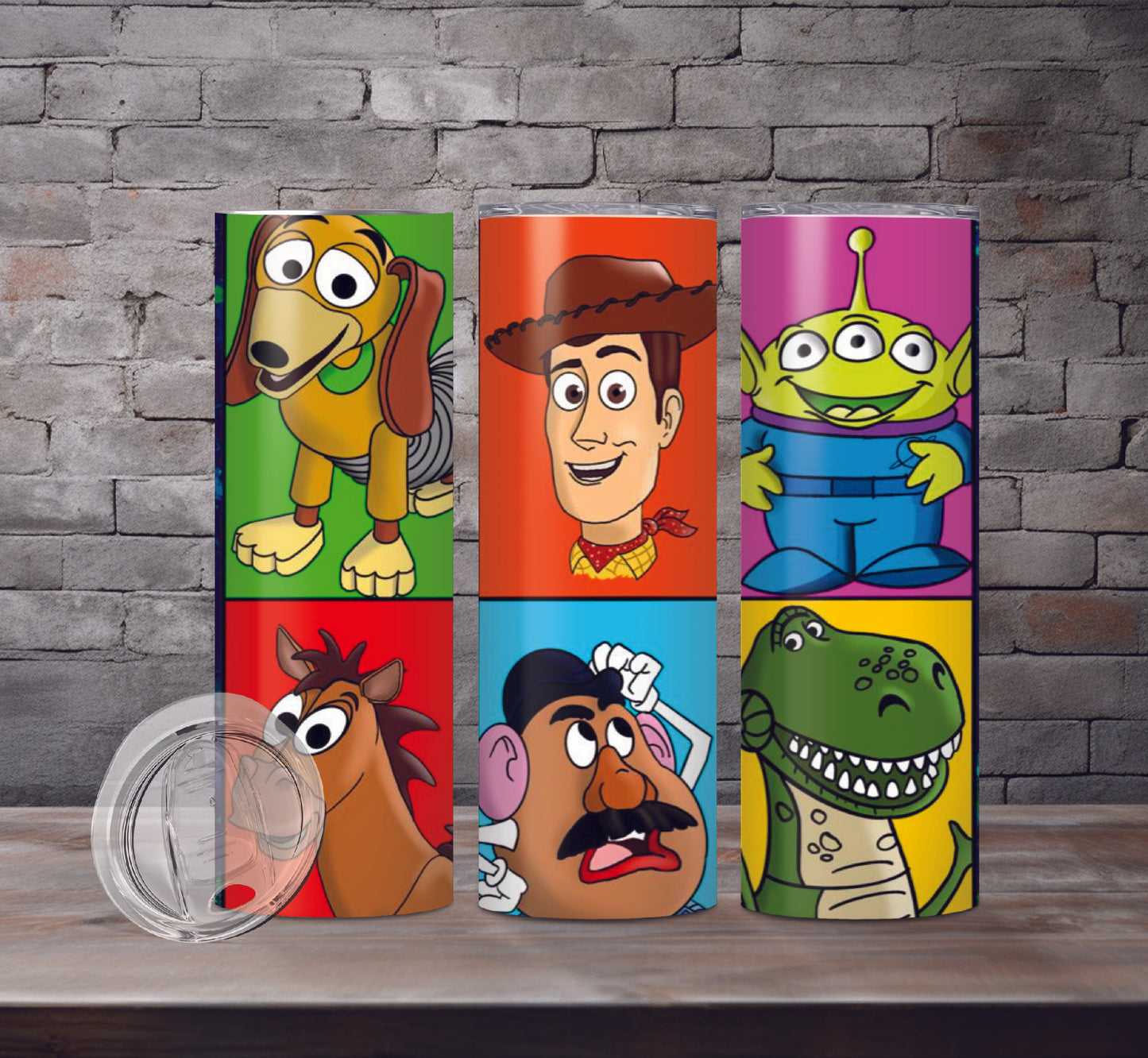 Toy Story Drink Tumblers, 6 Designs