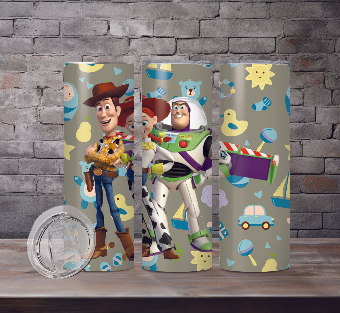 Toy Story Drink Tumblers, 6 Designs