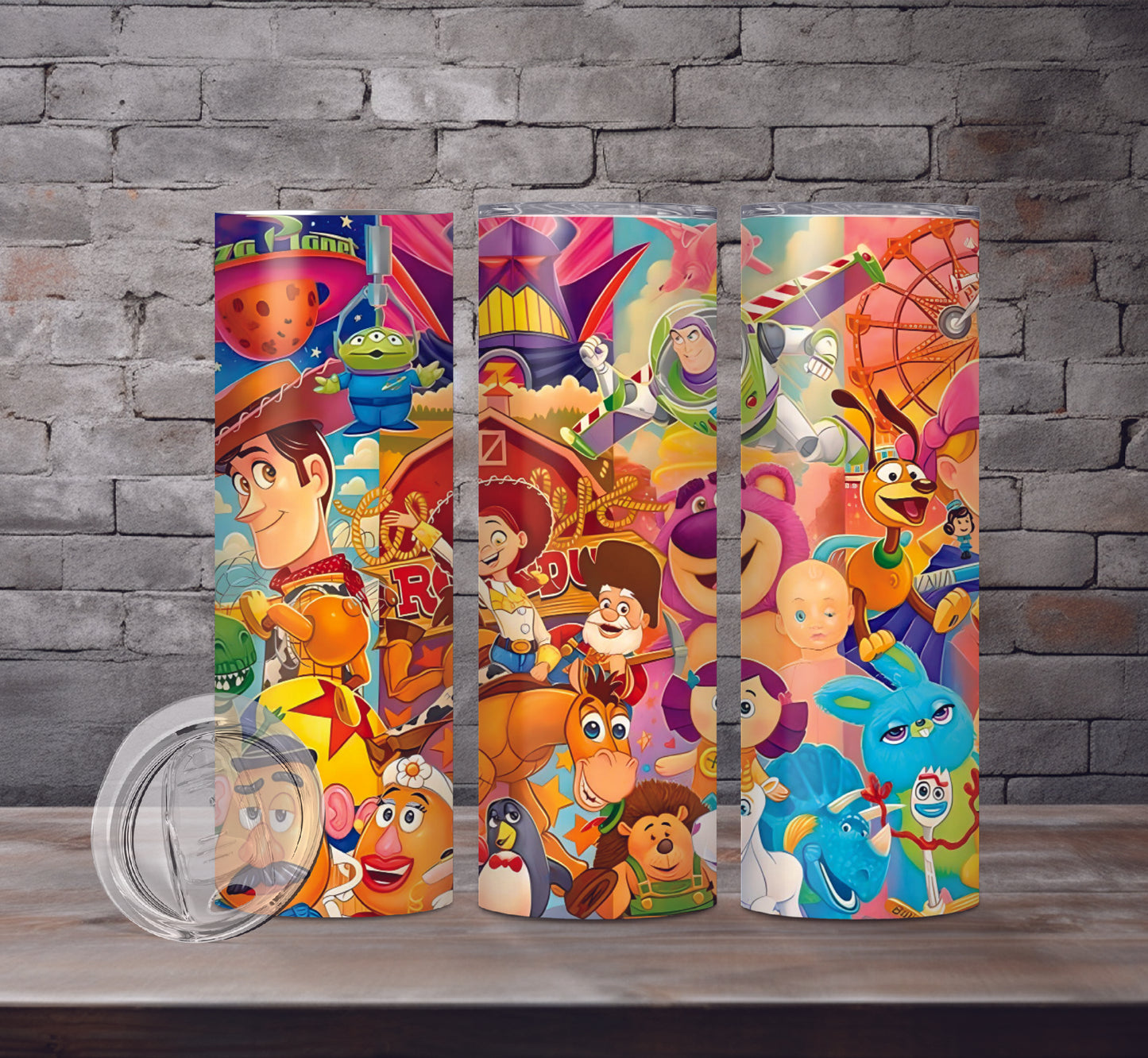 Toy Story Drink Tumblers, 6 Designs