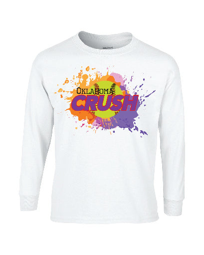 Oklahoma Crush Design 3 Long Sleeve Tshirt or Dri Fit