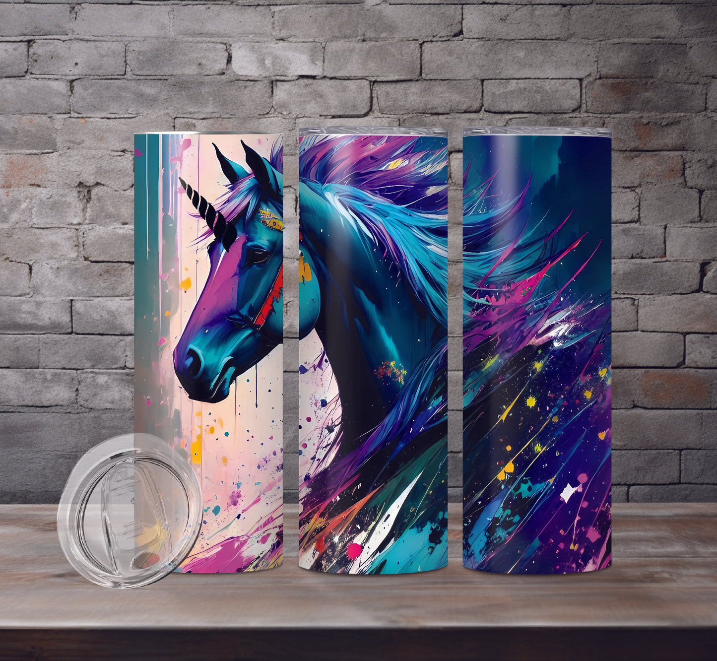 Unicorn Drink Tumblers, 13 Designs