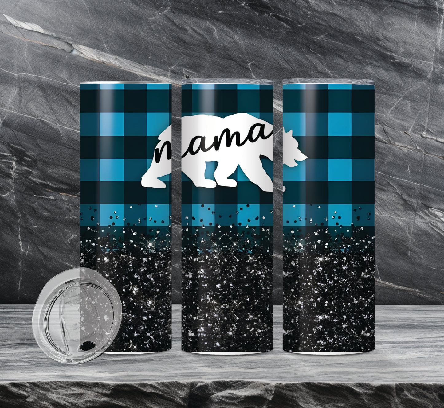 MAMA Bear Drink Tumblers, 3 Designs