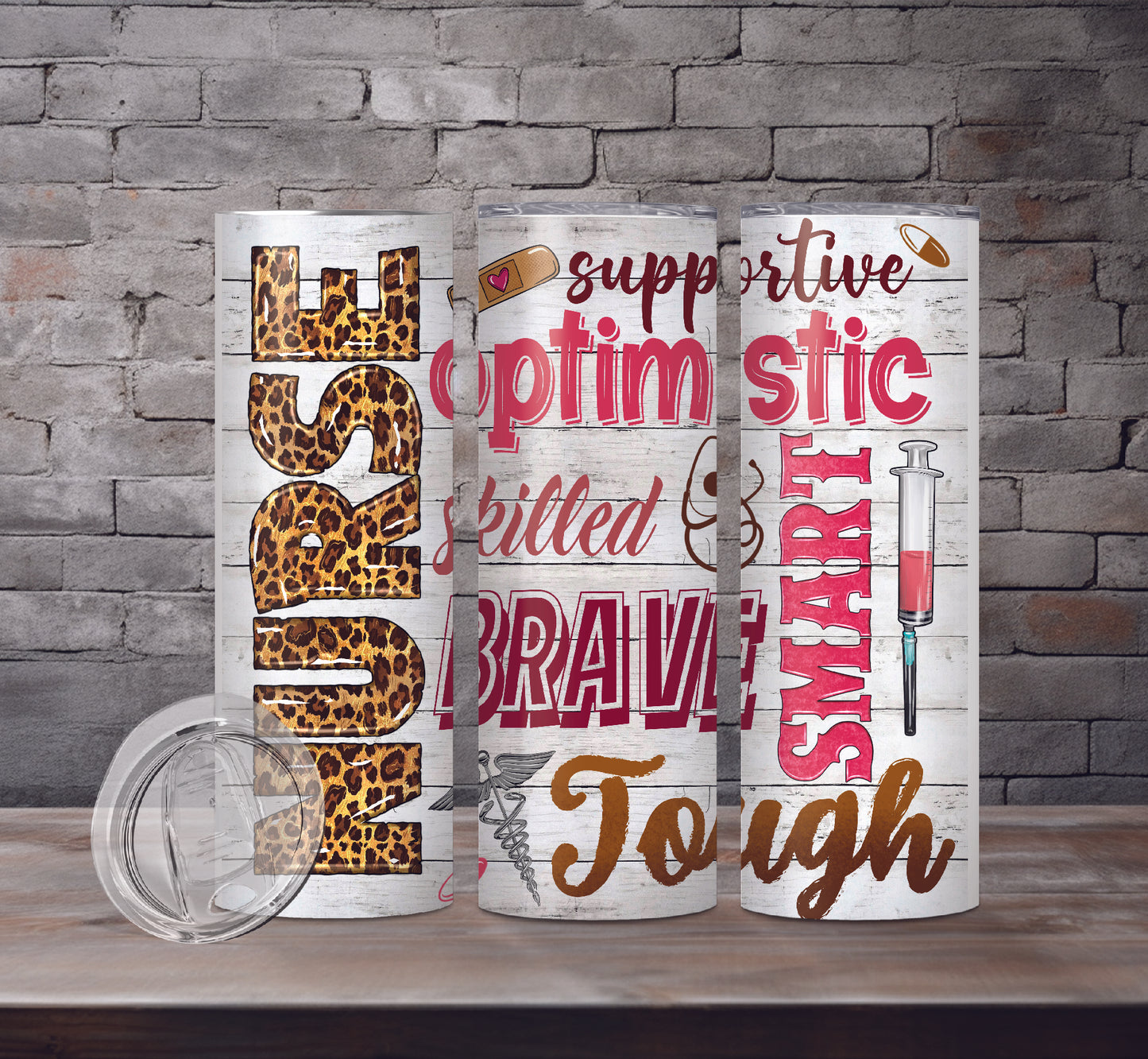 Nursing Drink Tumblers, 20 Designs
