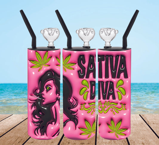 Tumbler Bong Sativa Diva