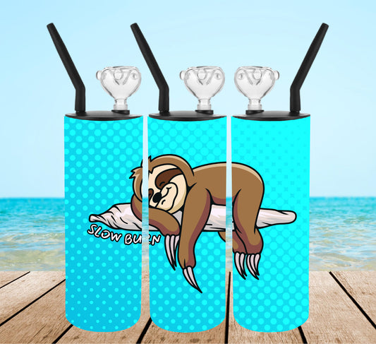 Slow Burn Sloth Tumbler Bong