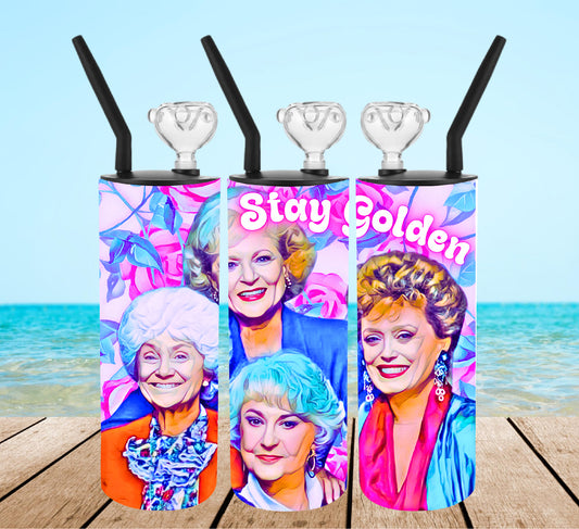 Golden Girls Stay Golden Tumbler Bong