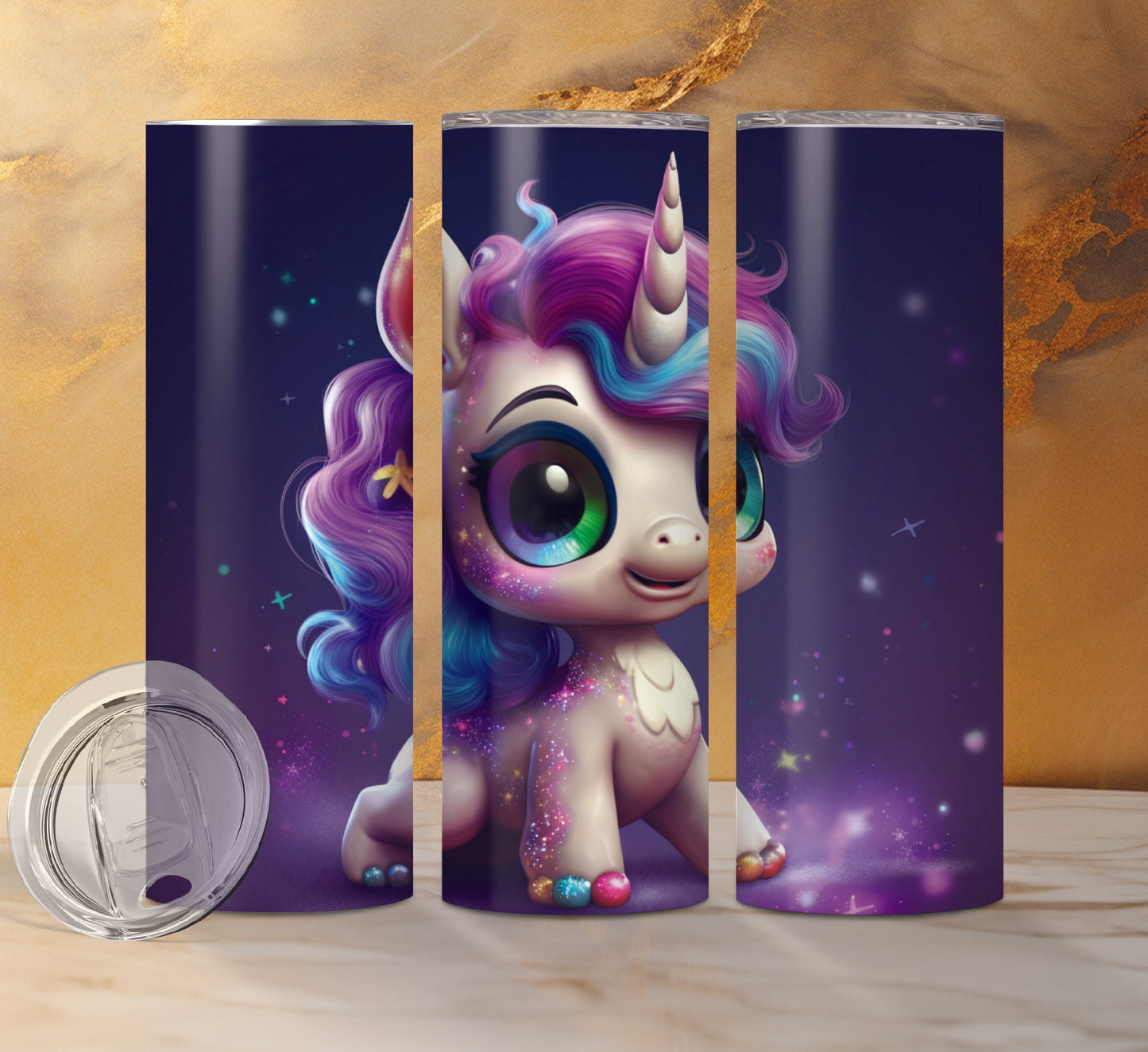 Unicorn Drink Tumblers, 13 Designs