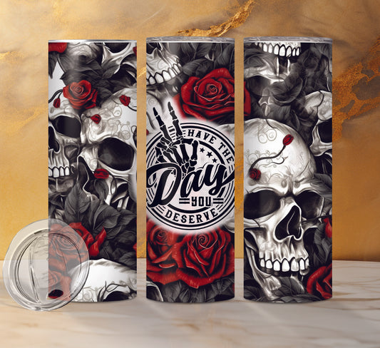 Skull Drink Tumblers, 8 Designs