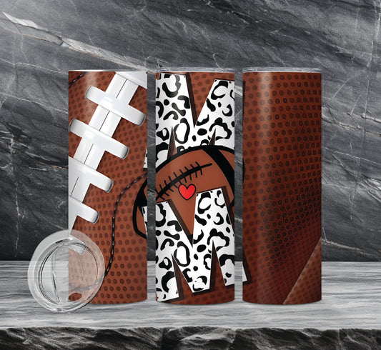 Football Mom Drink Tumblers 3 Designs