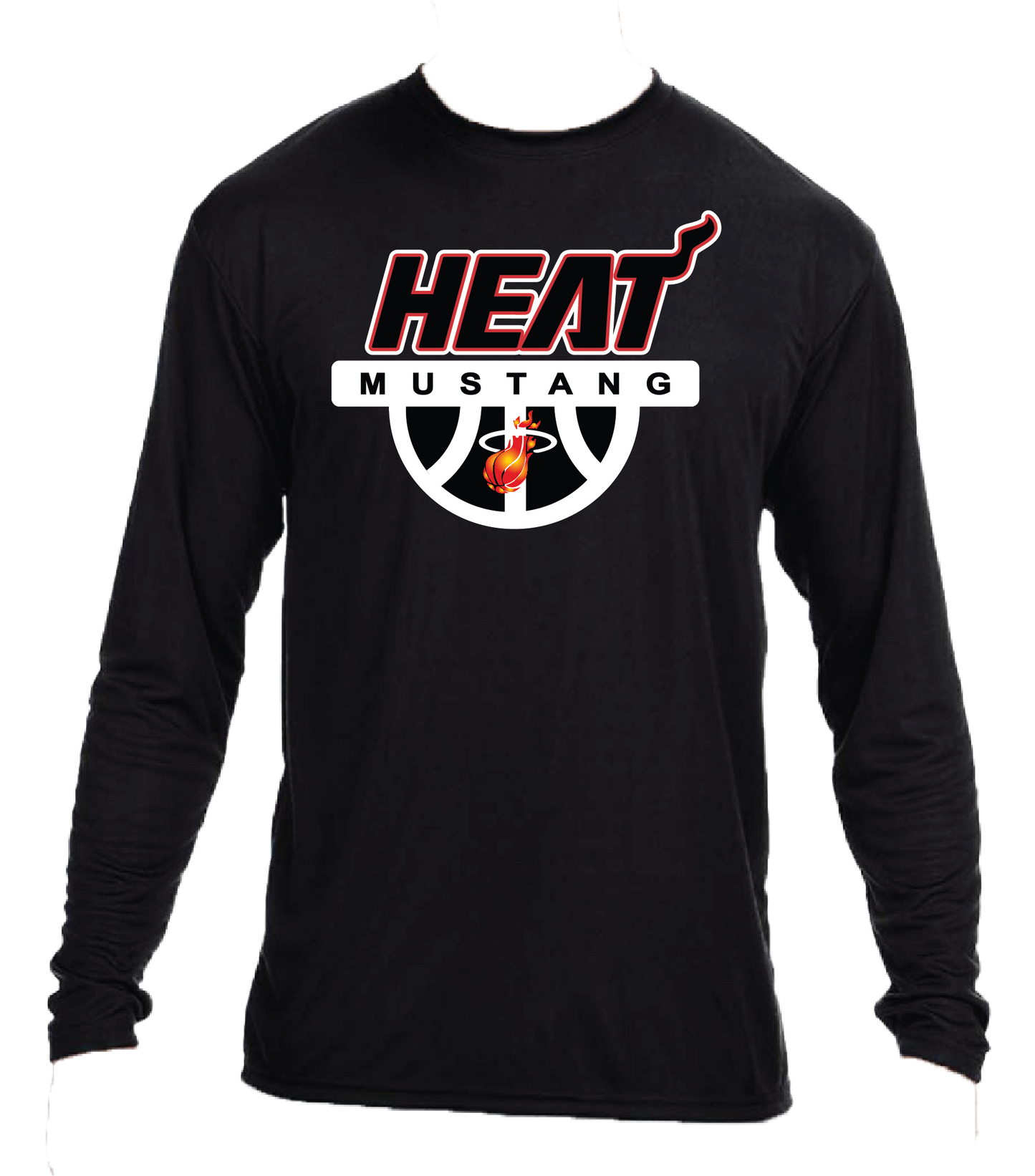 Mustang Heat Long Sleeve Dri Fit