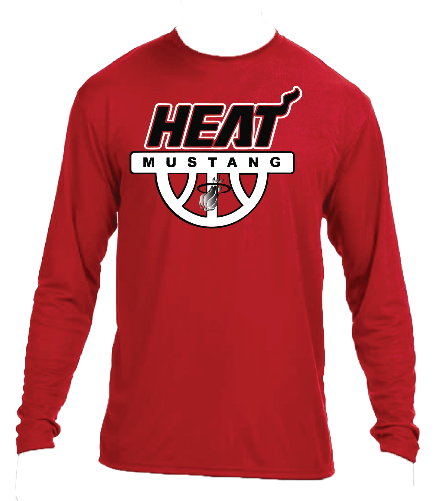 Mustang Heat Long Sleeve Dri Fit