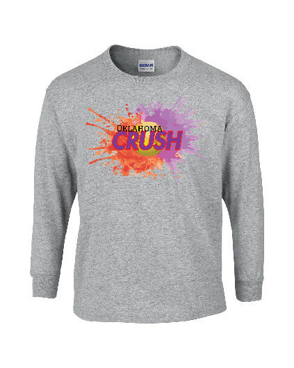 Oklahoma Crush Design 1 Long Sleeve Tshirt or Dri Fit