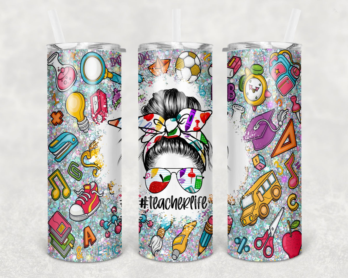Teacher Drink Tumblers, 16 Designs