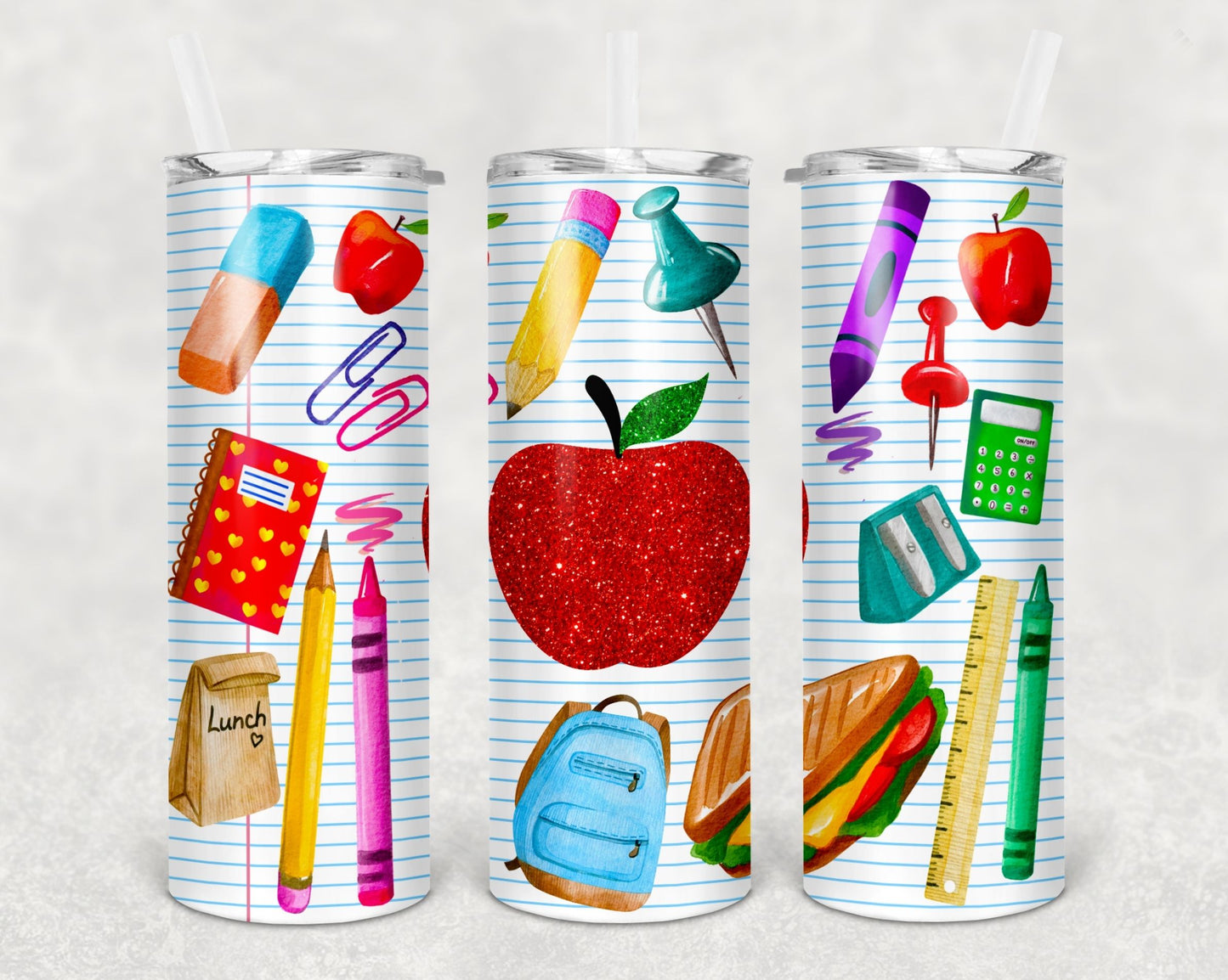 Teacher Drink Tumblers, 16 Designs