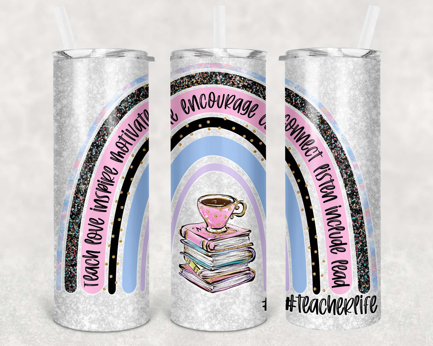 Teacher Drink Tumblers, 16 Designs