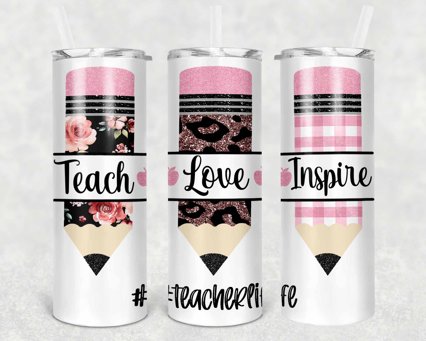 Teacher Drink Tumblers, 16 Designs