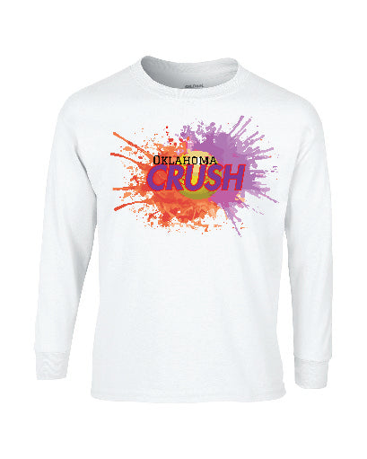 Oklahoma Crush Design 1 Long Sleeve Tshirt or Dri Fit