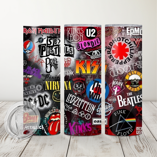 Rock Bands Drink Tumbler