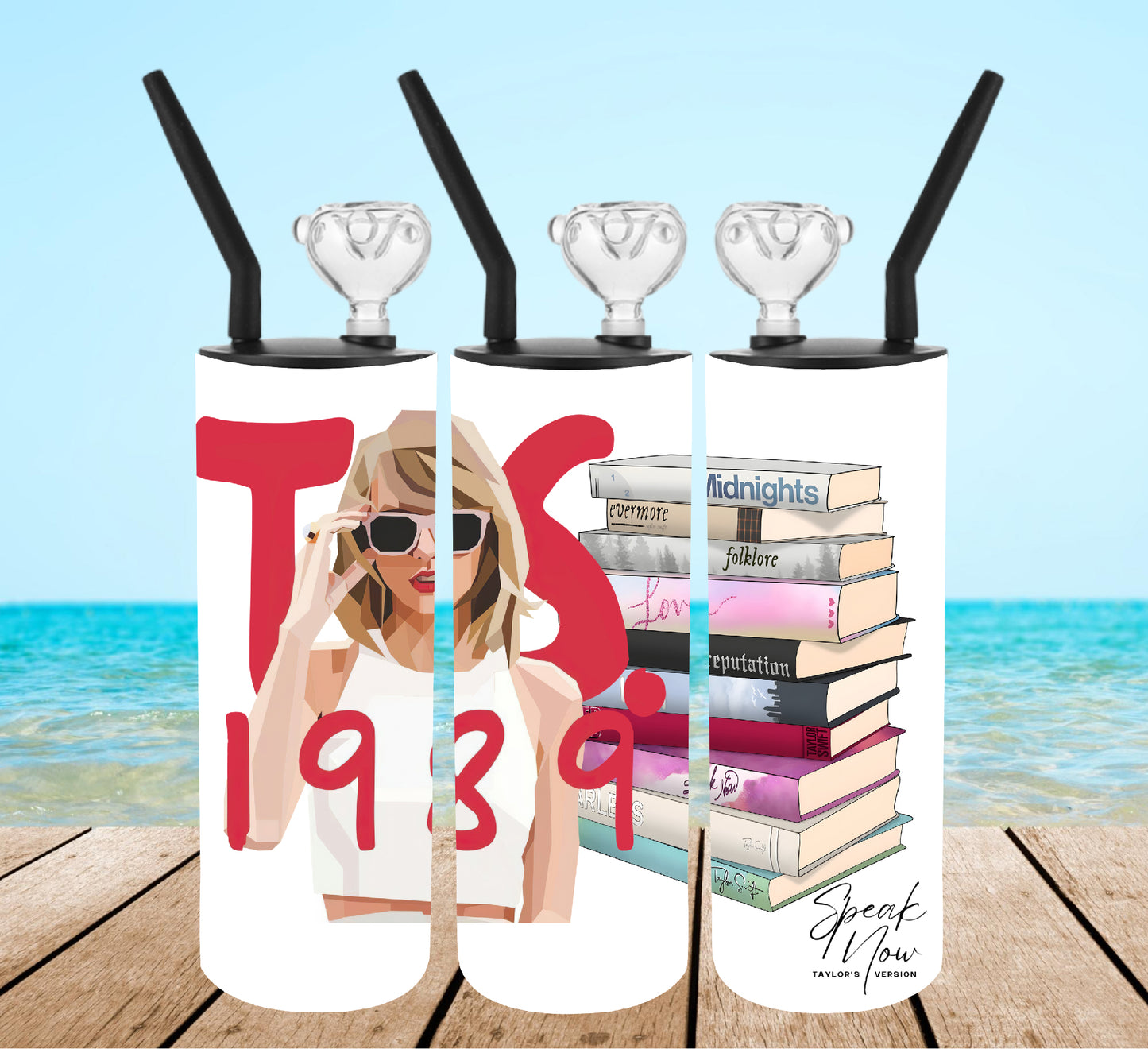 Taylor Swift Tumbler Bong Pick Design