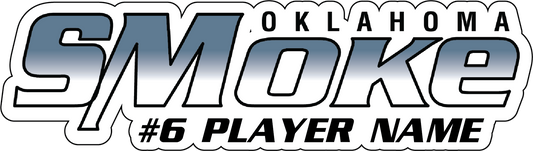 Oklahoma Smoke Decals w/Player Name