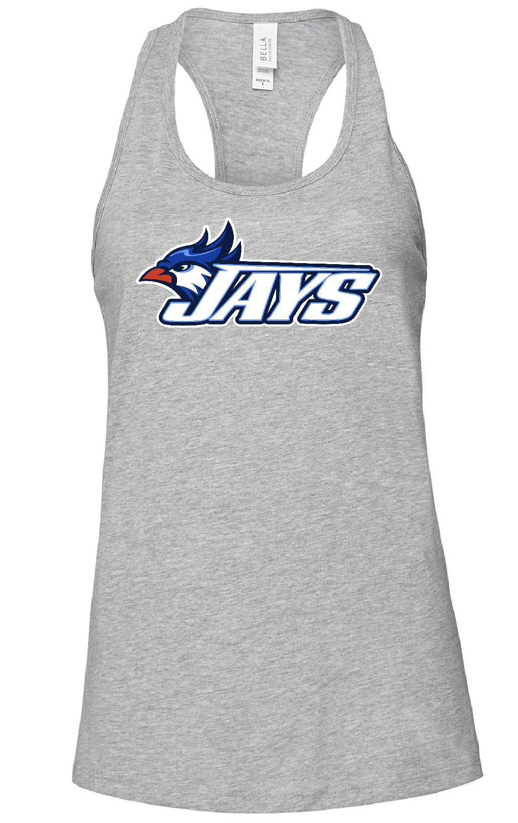Oklahoma Blue Jays Female Racerback Tank Top