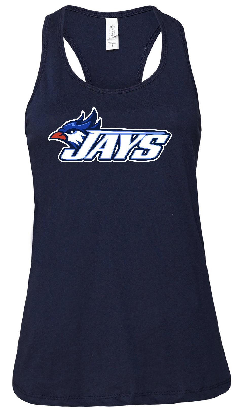 Oklahoma Blue Jays Female Racerback Tank Top