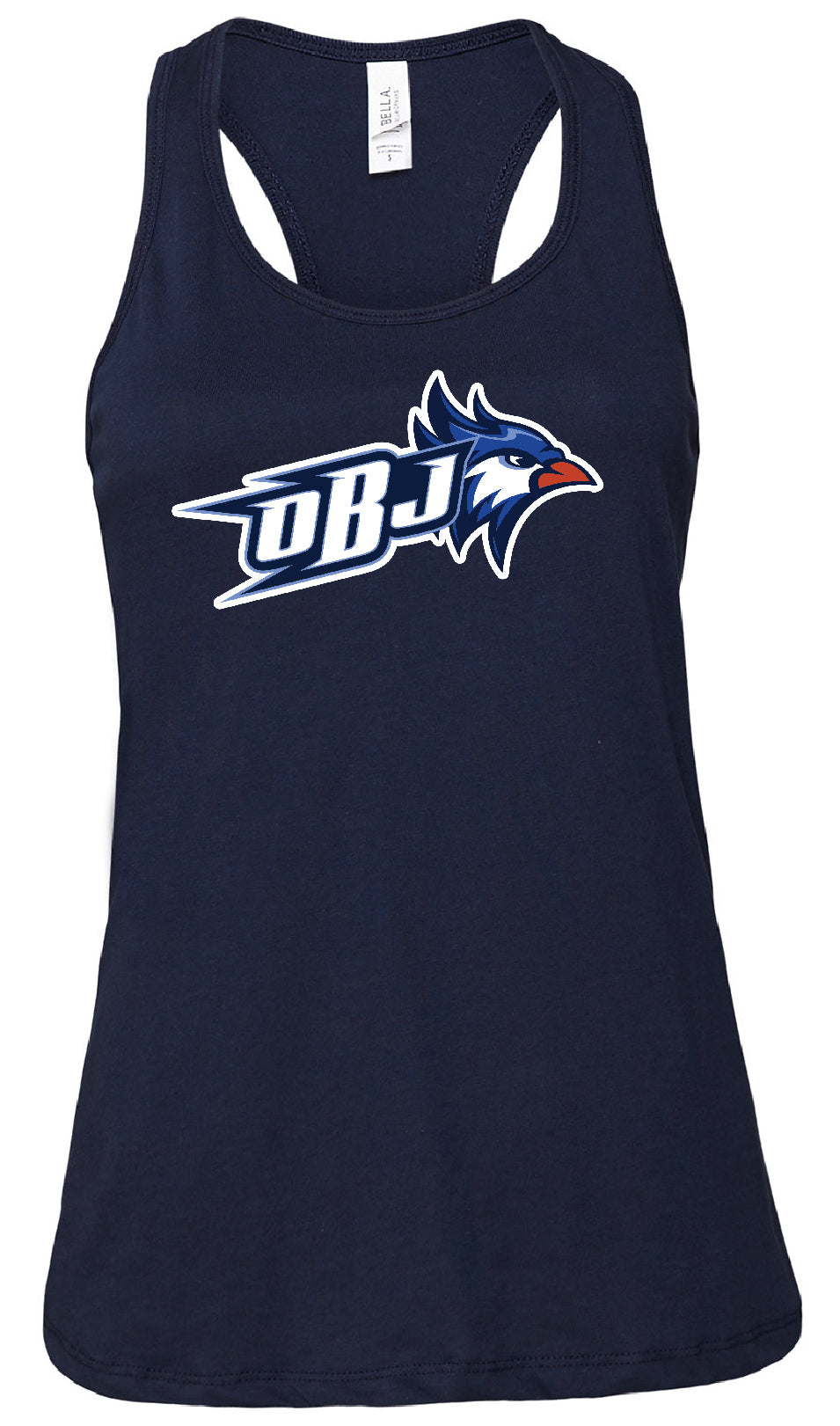 Oklahoma Blue Jays Female Racerback Tank Top