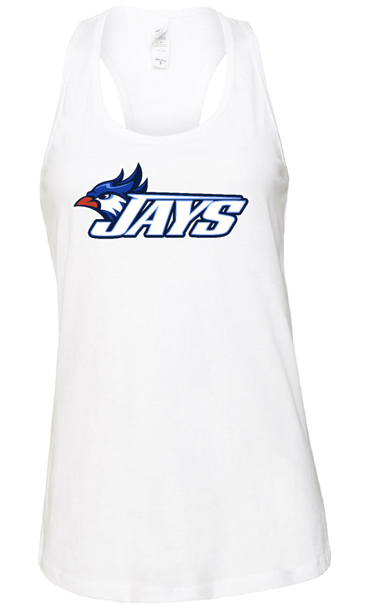 Oklahoma Blue Jays Female Racerback Tank Top