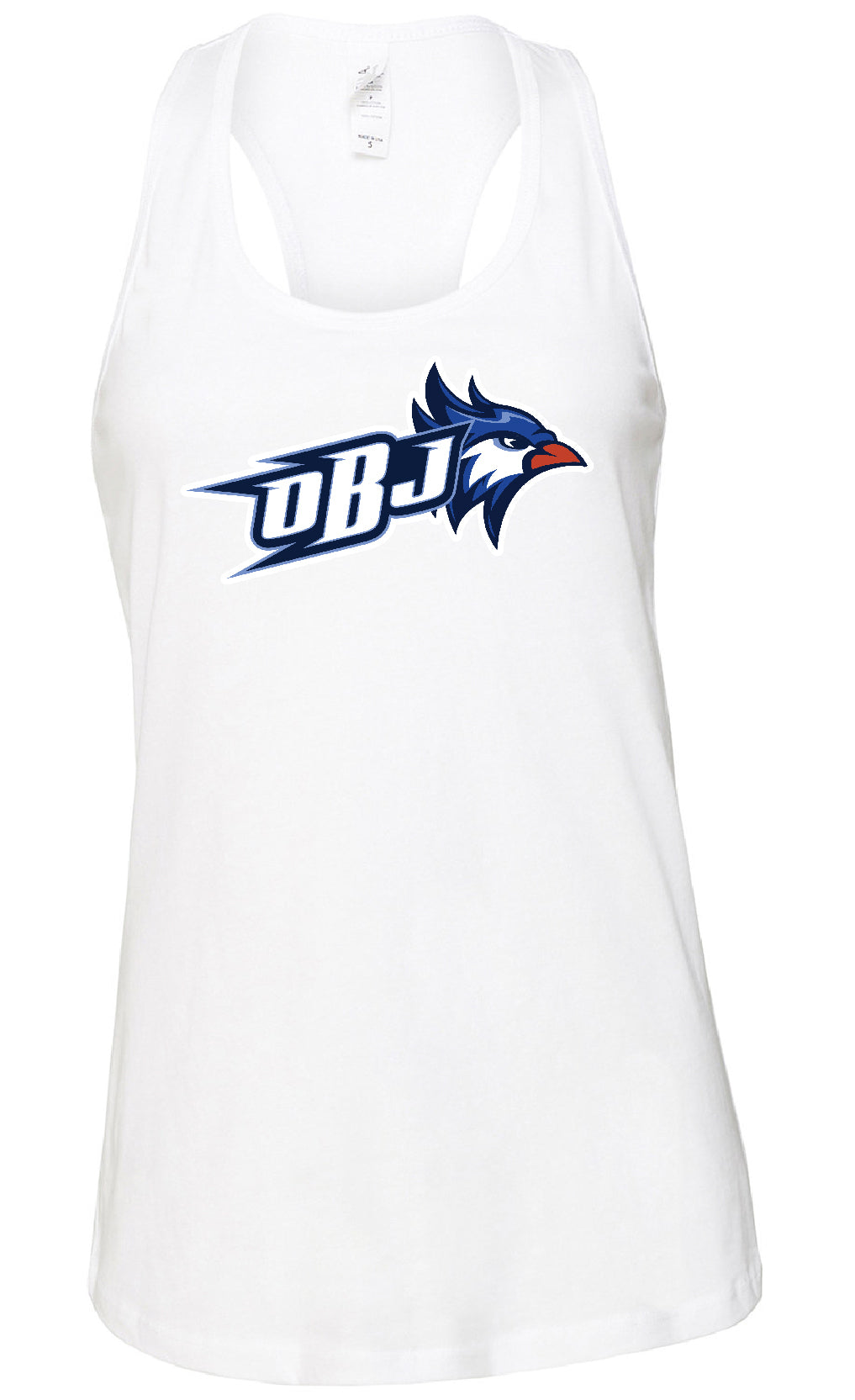 Oklahoma Blue Jays Female Racerback Tank Top