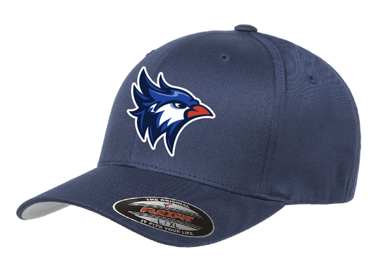 Oklahoma Blue Jays Embroidered Flex Fit Hat