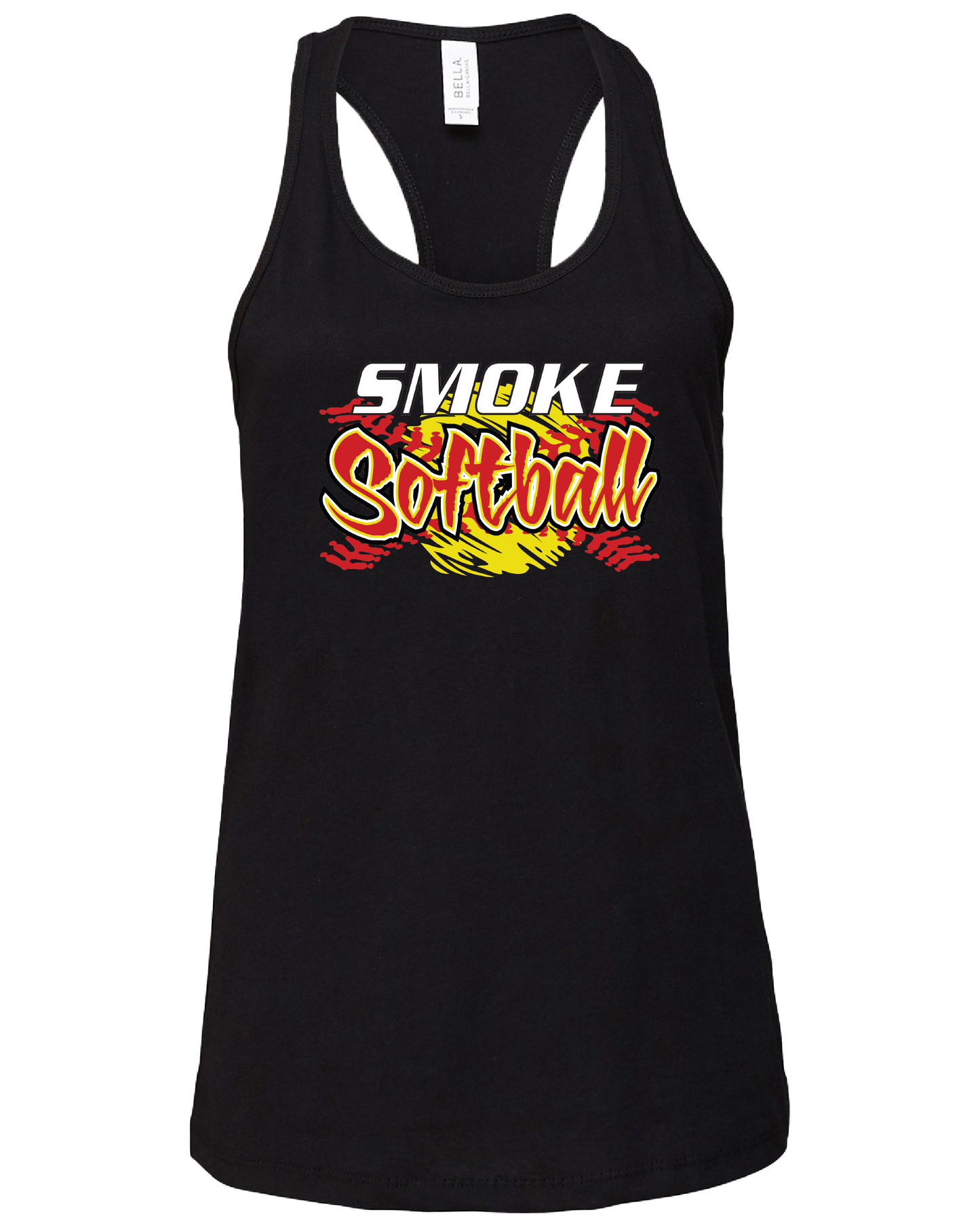Oklahoma Smoke Female Racerback Tank Top